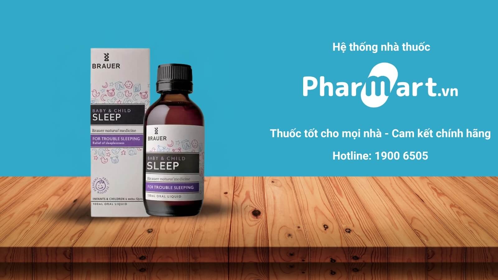 Brauer Baby & Child Sleep - Siro hỗ trợ giấc ngủ cho trẻ