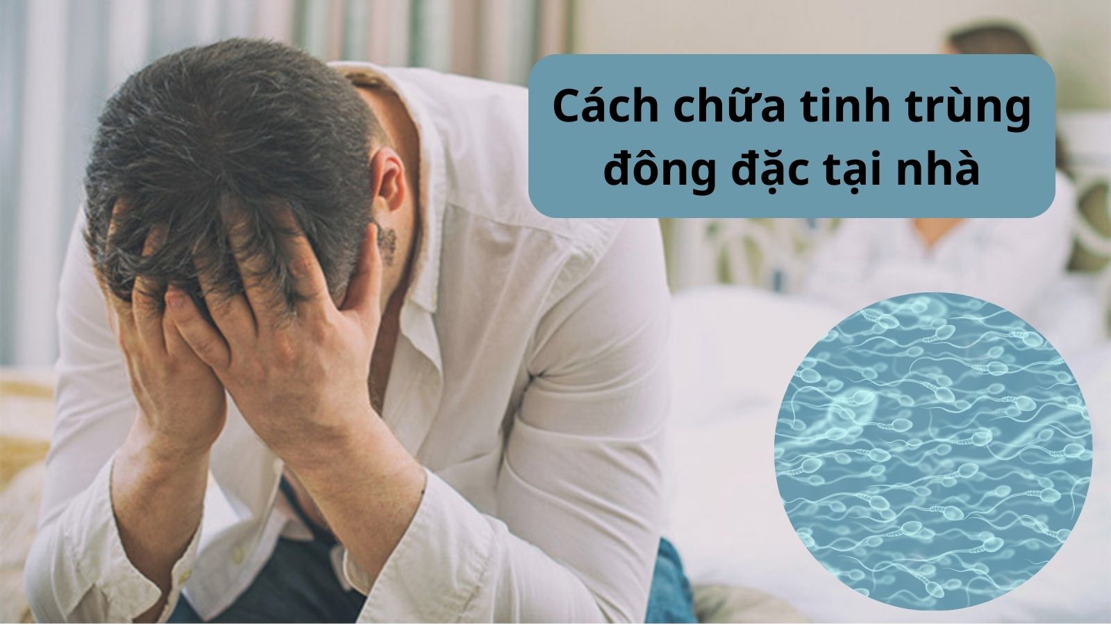 Mẹo hay: Cách chữa tinh trùng đông đặc nam giới nên tham khảo