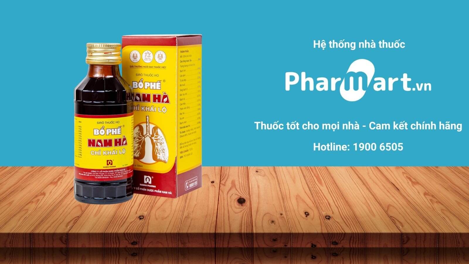 Giảm ho, bổ phế với Nam Hà