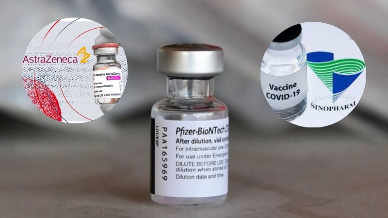 Tiêm mũi 3 vaccine AstraZeneca hoặc Pfizer cho người tiêm 2 mũi đầu vaccine Vero cell