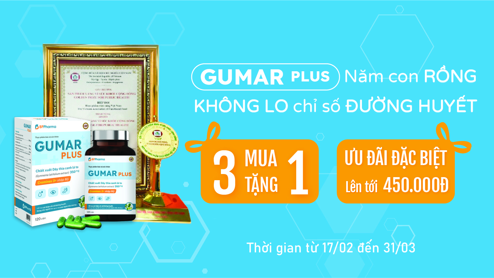 NĂM CON RỒNG - KHÔNG LO CHỈ SỐ ĐƯỜNG HUYẾT