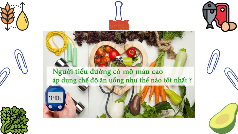 CẦN BIẾT: Thực đơn cho người tiểu đường mỡ máu