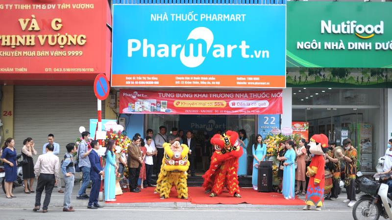 Nhà thuốc Pharmart.vn khai trương cơ sở mới thành công rực rỡ