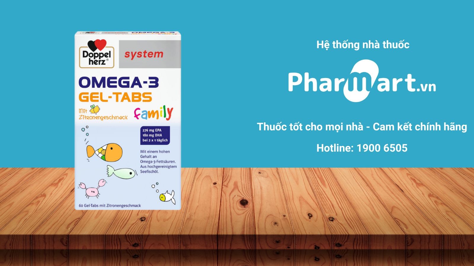 Doppelherz System Omega 3 Family