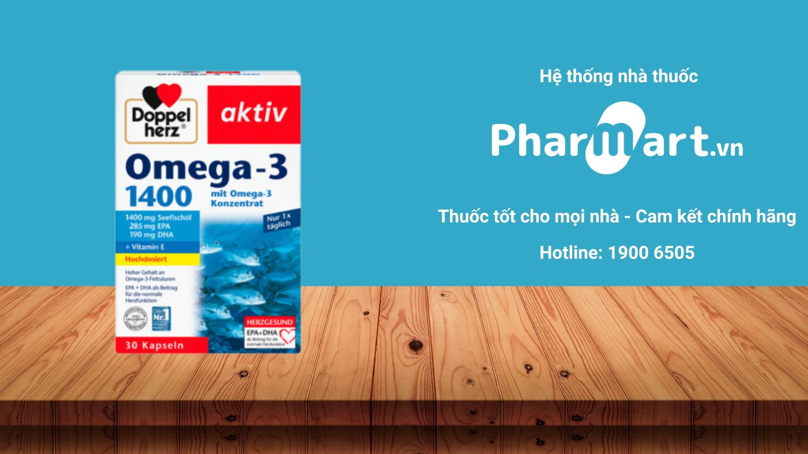 Omega-3 Doppelherz 1400