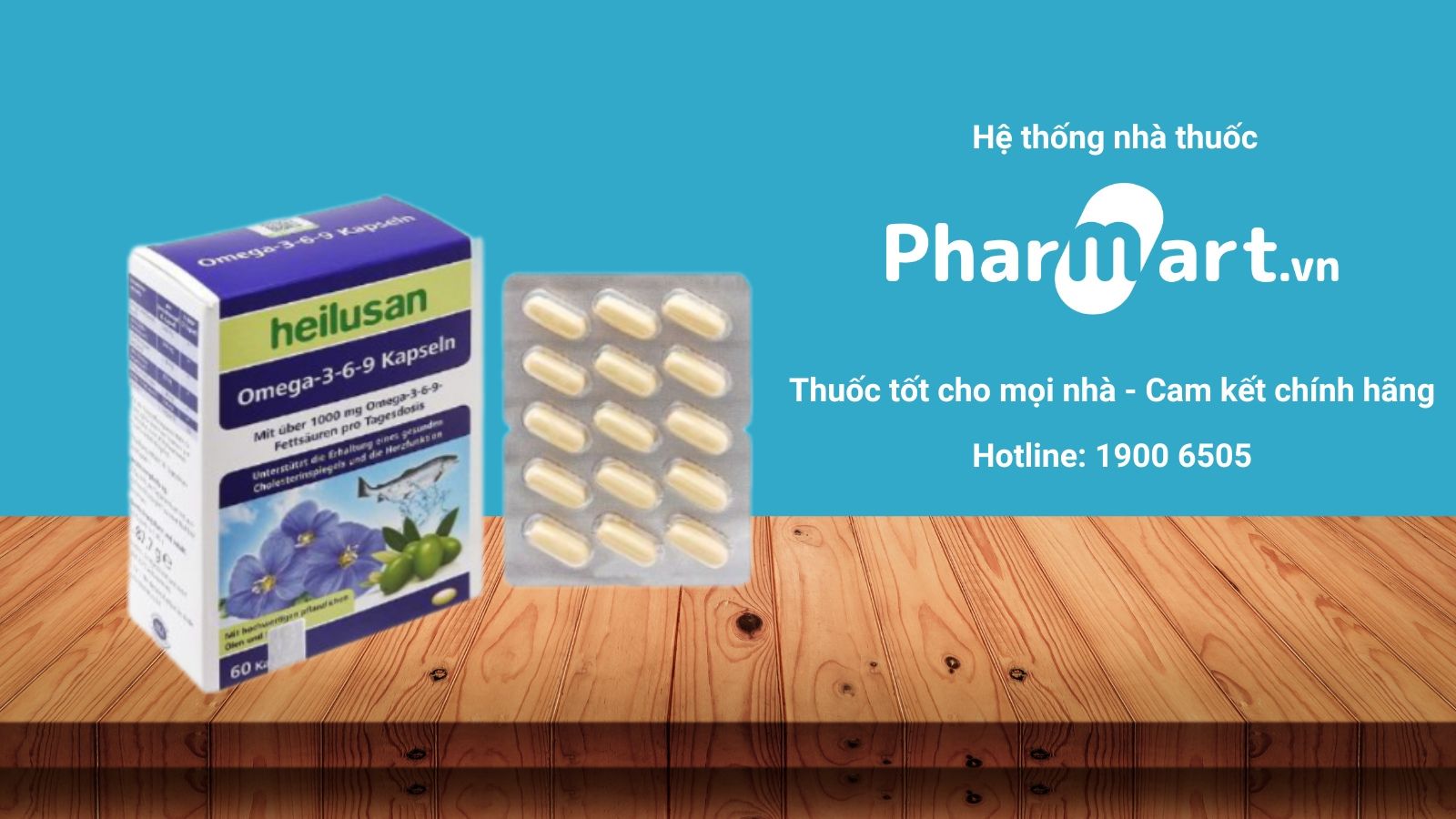 Omega 3 Heilusan Omega-3-6-9 Kapseln
