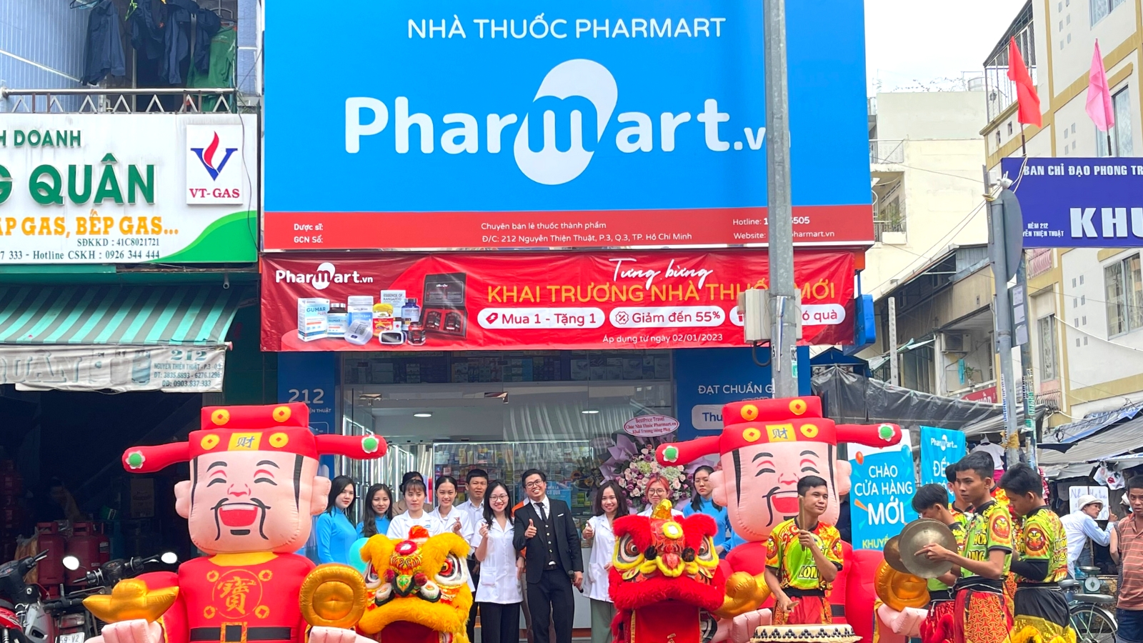 Pharmart tưng bừng khai trương nhà thuốc mới tại TP Hồ Chí Minh