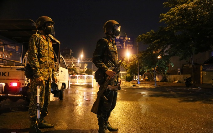 Quân đội thực hiện công tác phòng chống dịch