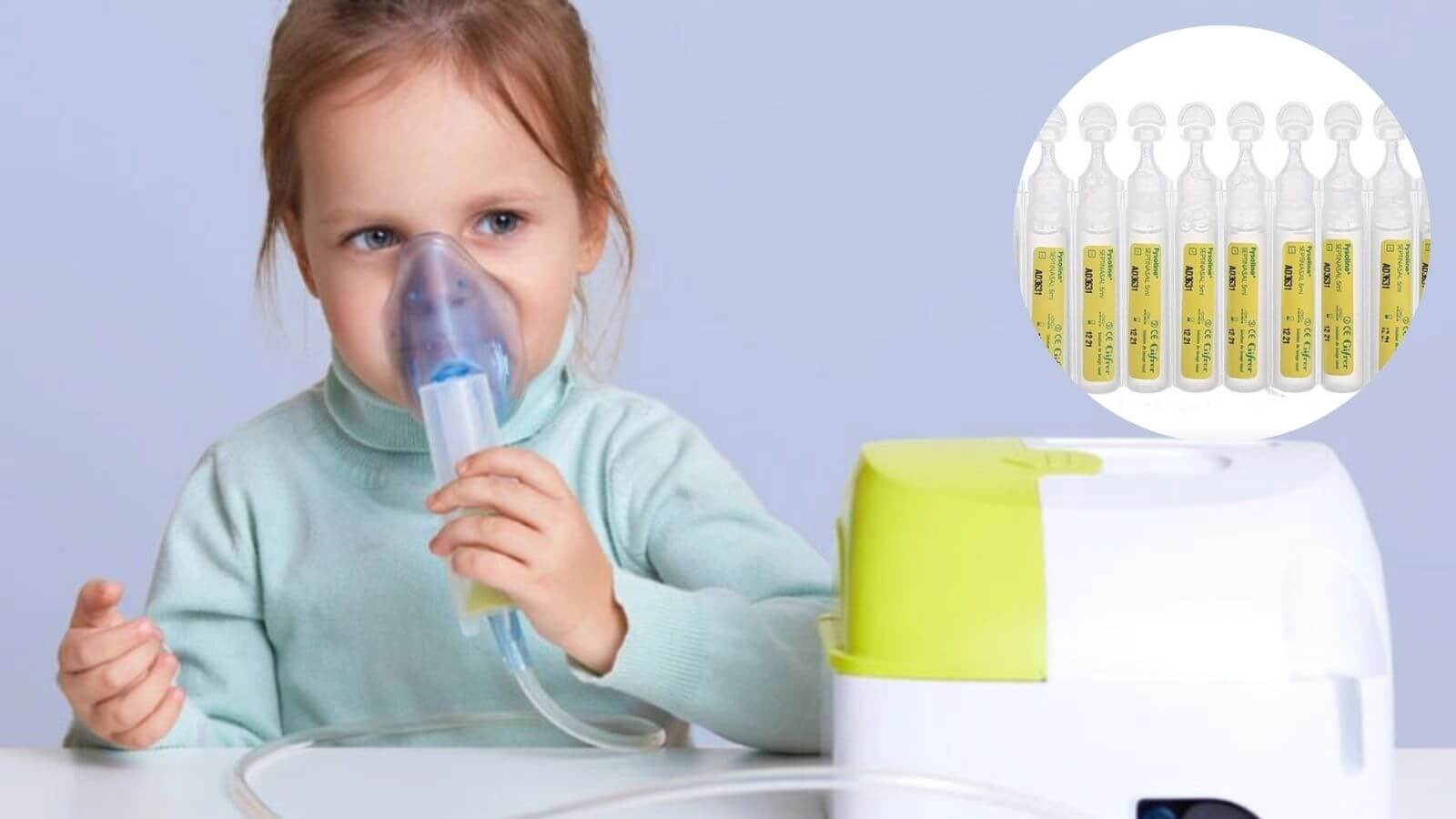 Nên lựa chọn đúng loại nước muối để xông khí dung