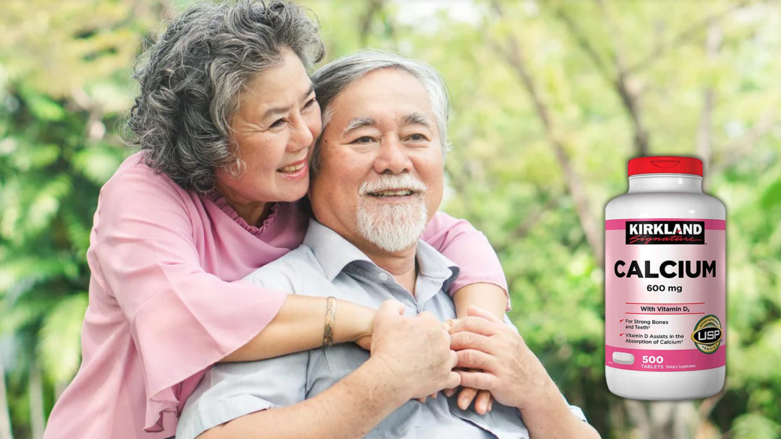 Thuốc Canxi cho người lớn Calcium Kirkland
