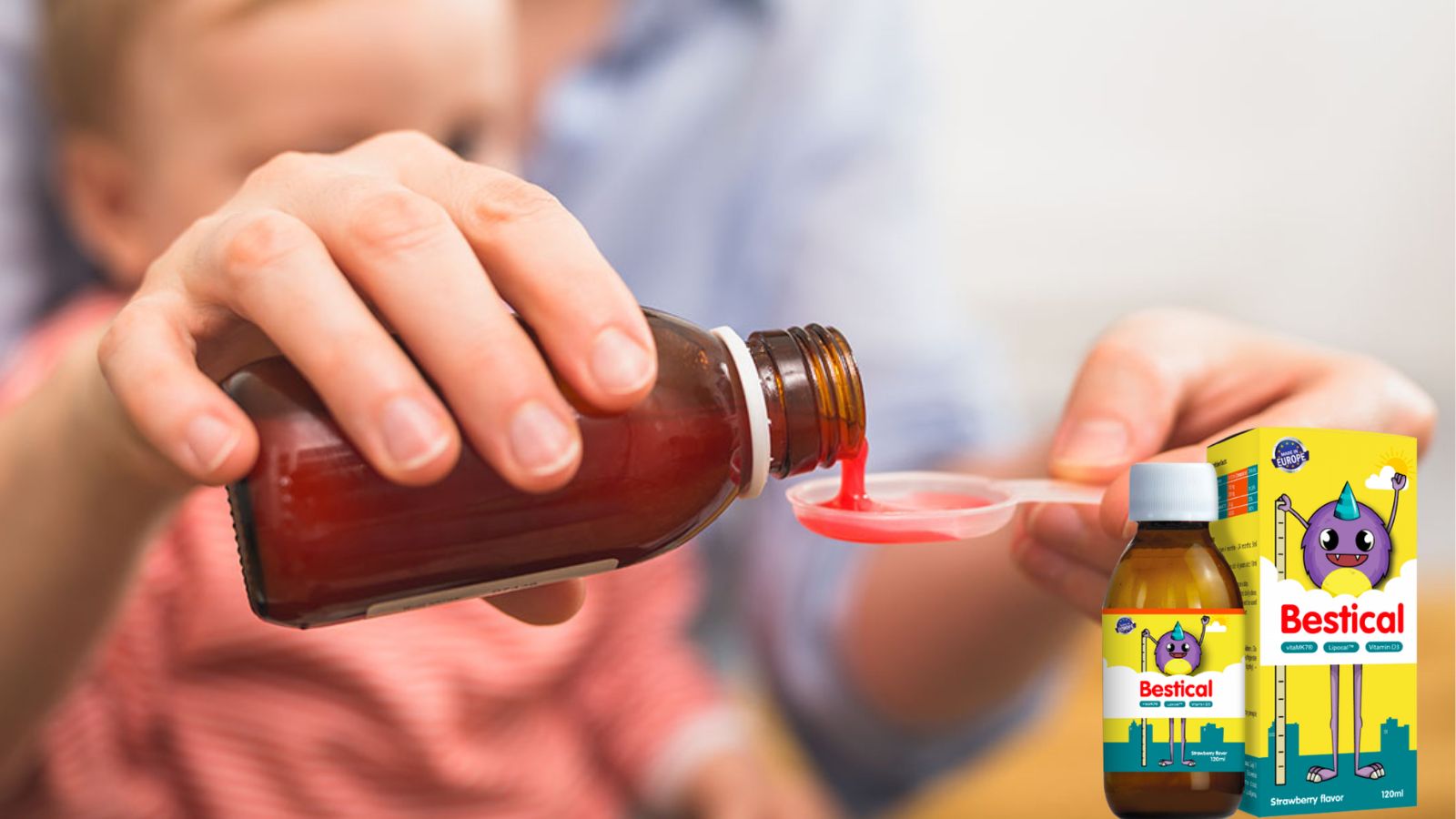 Canxi dạng nước Bestical đang được ưa chuộng