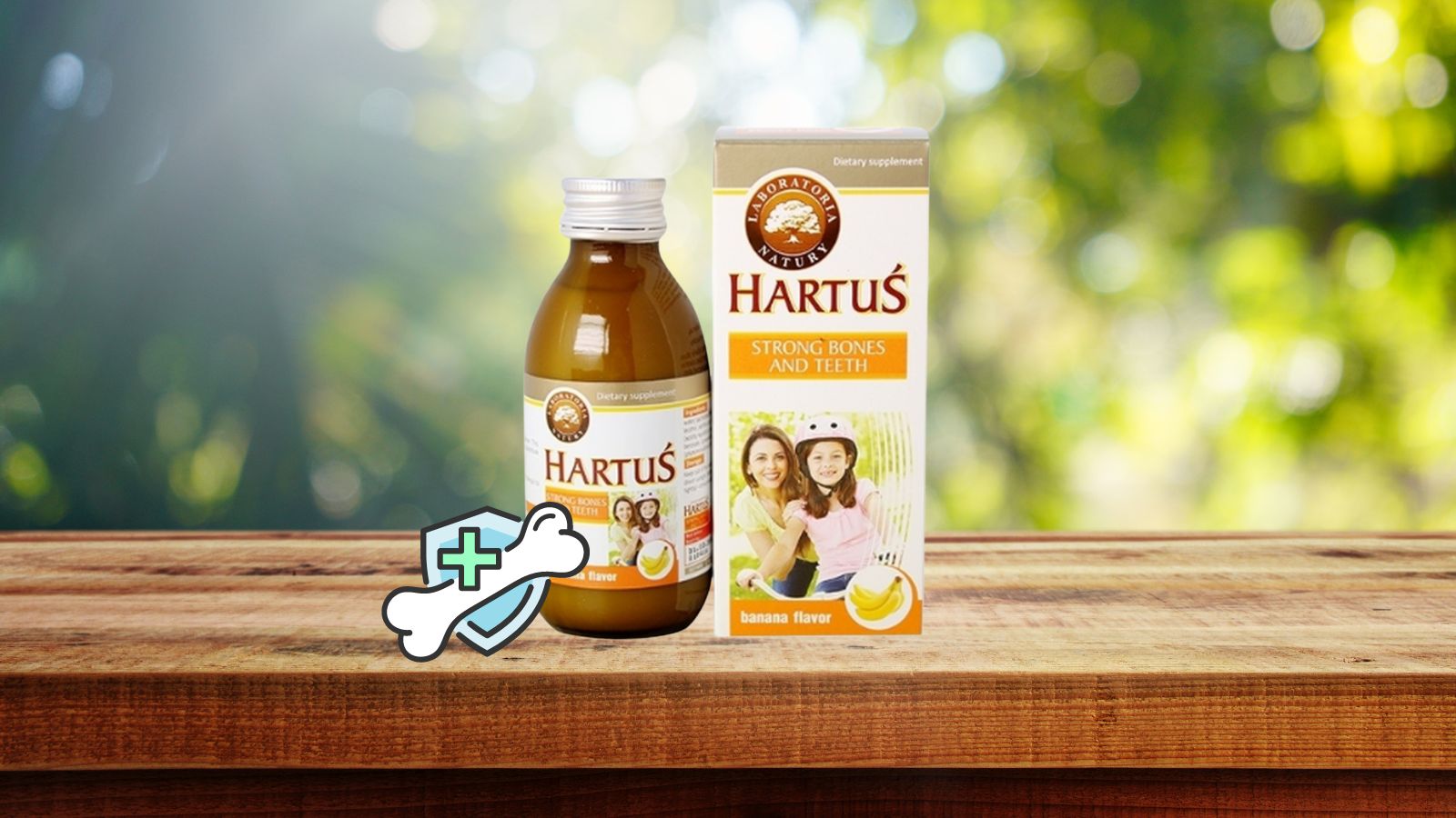 Thuốc canxi dạng nước Hartus Strong Bones And Teeth phù hợp cho cả trẻ em và người lớn