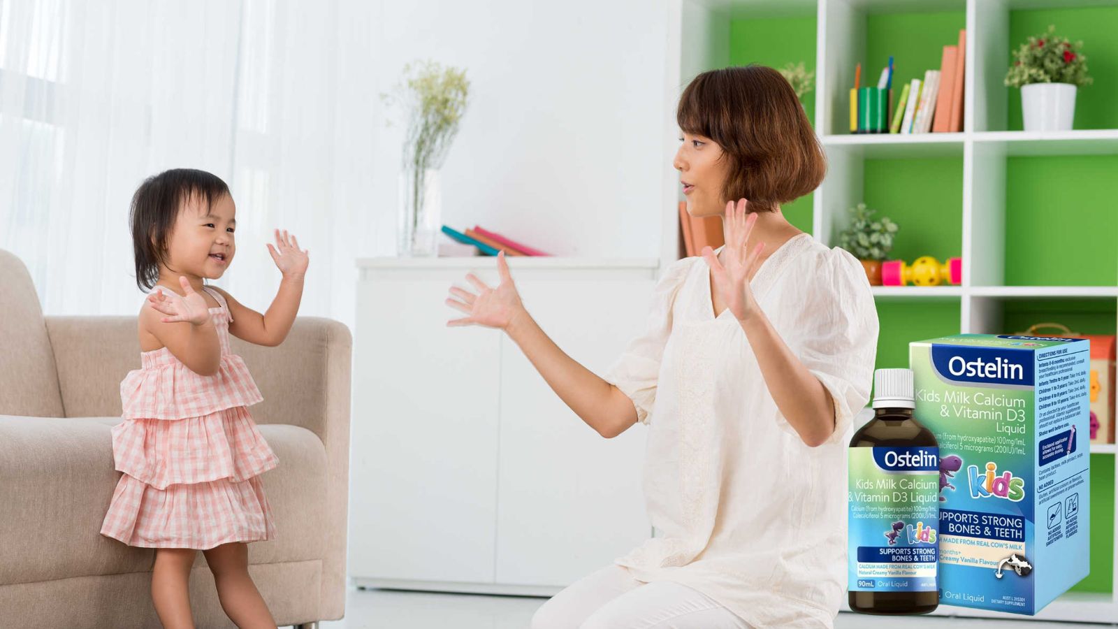 Bổ sung Ostelin Kids Milk Calcium & Vitamin D3 giúp trẻ cao lớn mỗi ngày