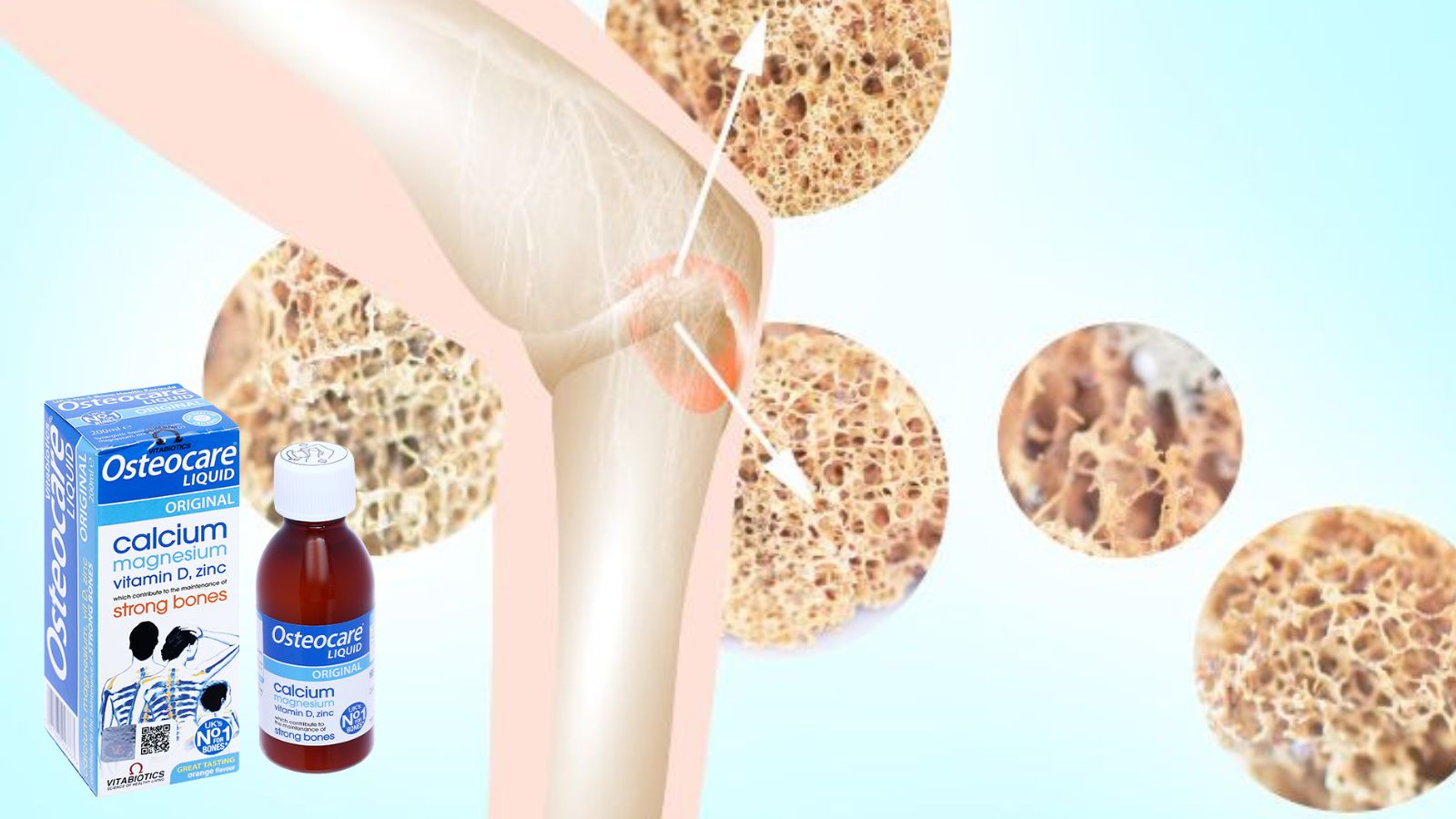 Canxi Osteocare Liquid đến từ thương hiệu Vitabiotics