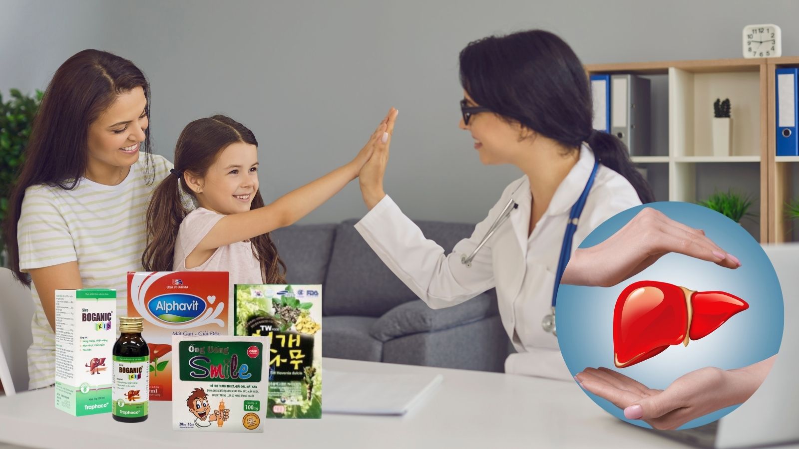 Review 12 loại TPCN, thuốc mát gan tiêu độc cho trẻ em hiệu quả 2024