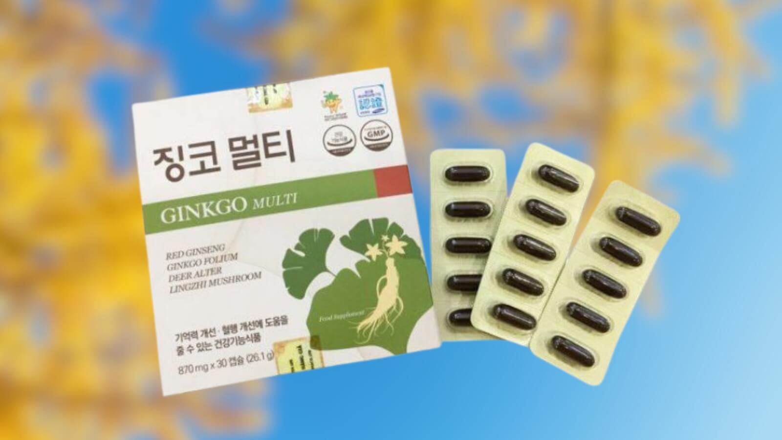 Ginkgo Multi - Thuốc Ginkgo Biloba bổ não