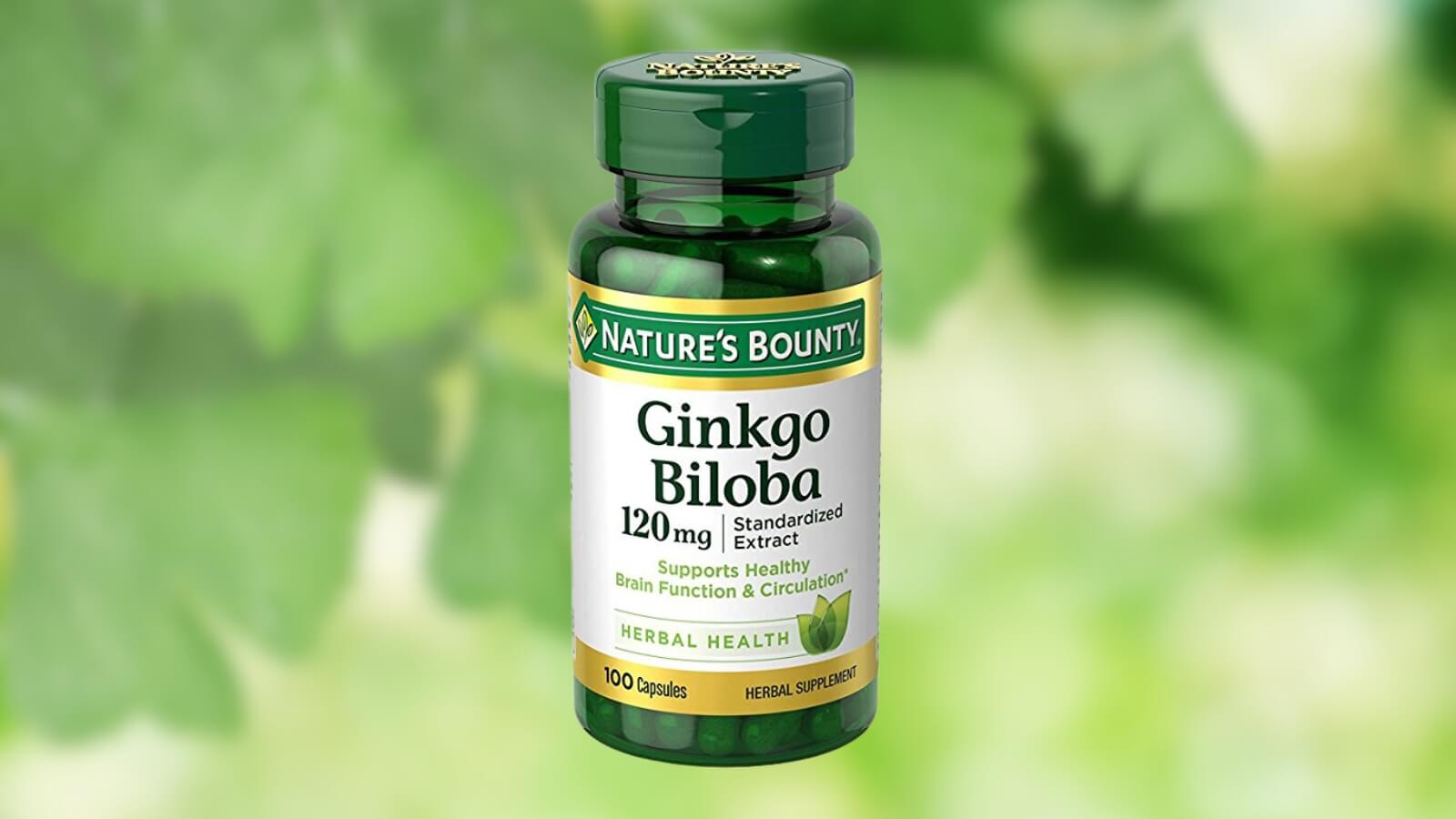 Nature's Bounty Ginkgo Biloba 120mg - Hỗ trợ trí não
