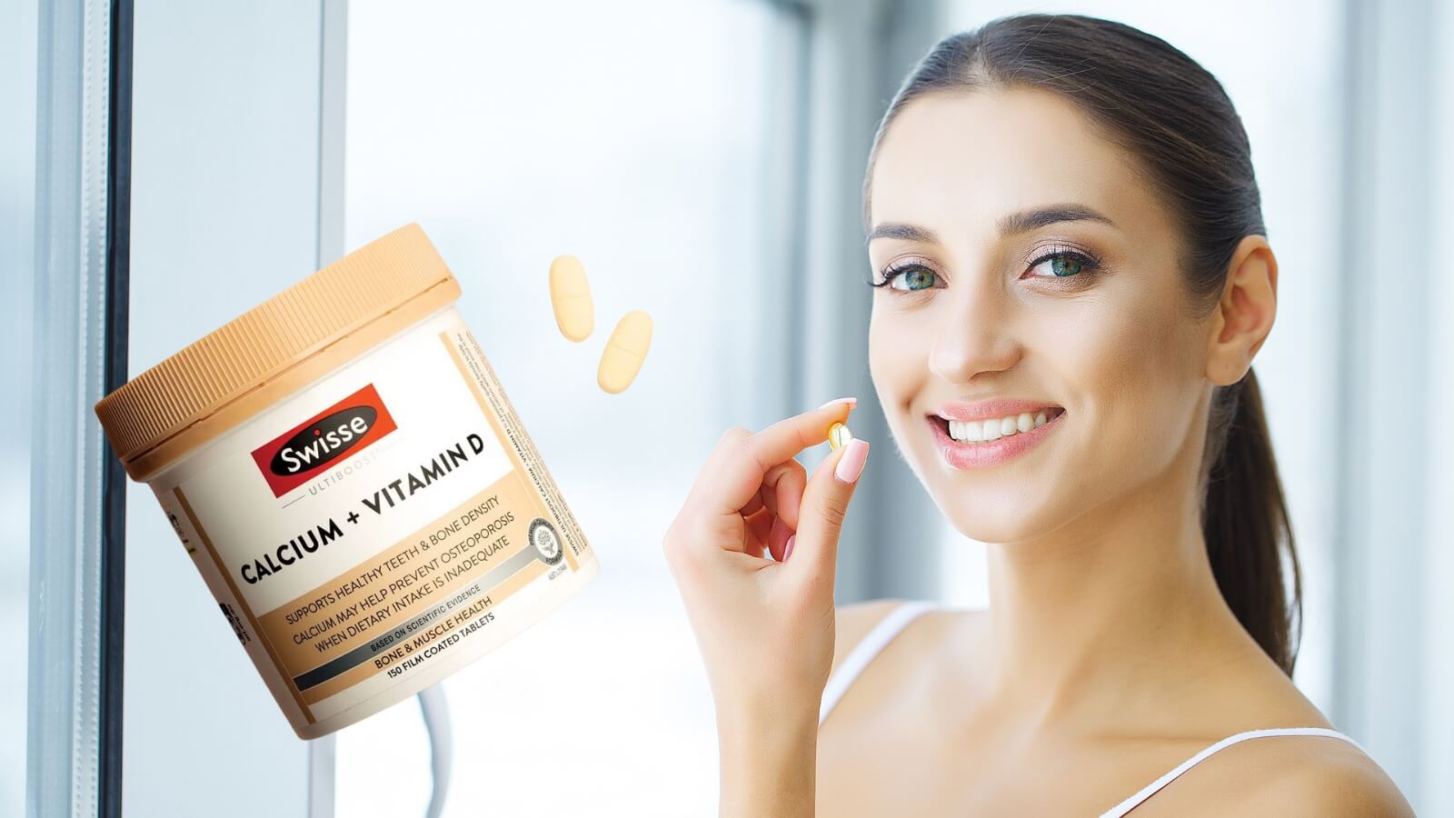 Viên uống có hàm lượng canxi và vitamin cao