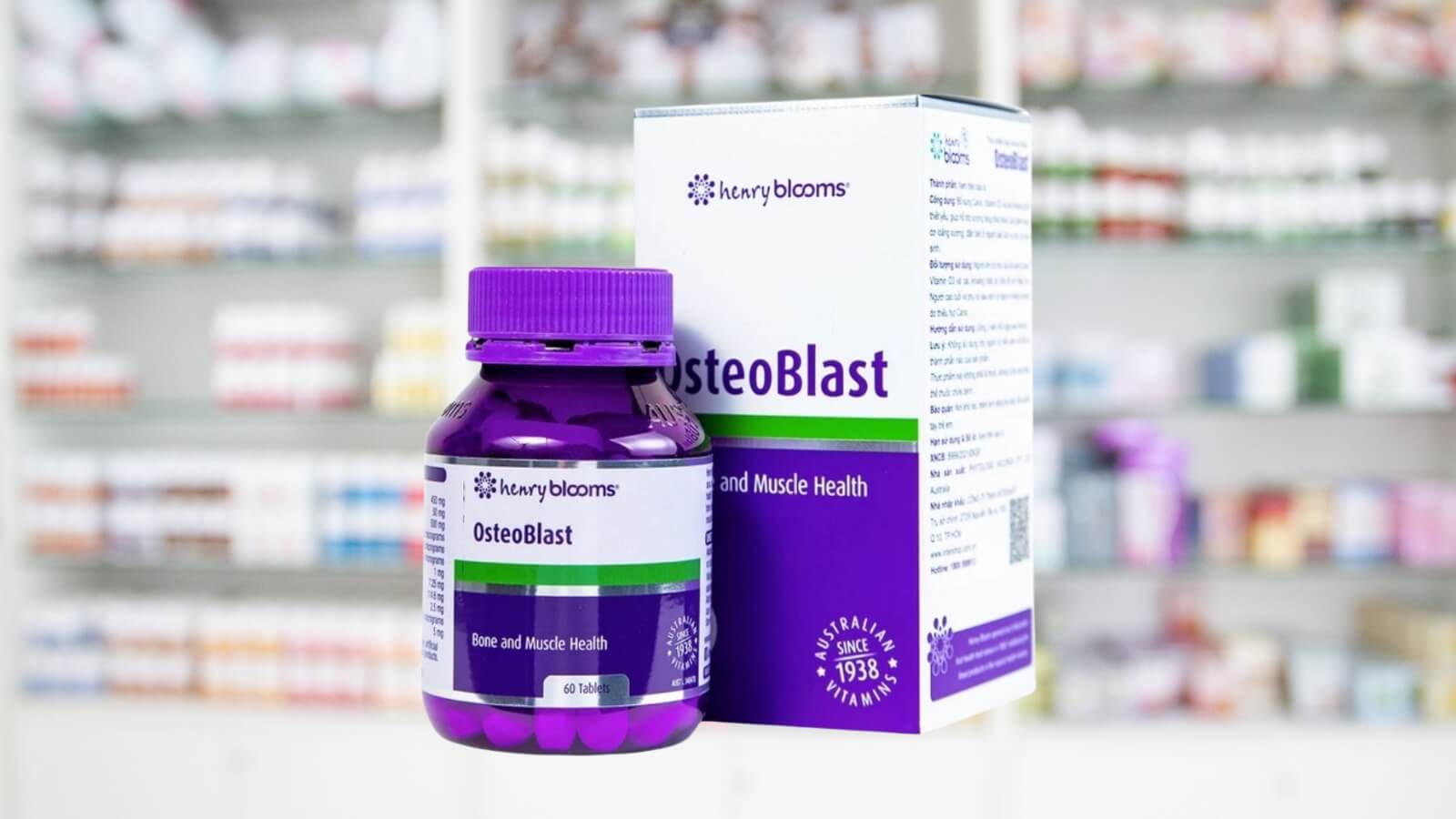 Sản phẩm canxi đến từ nhà Henry Blooms