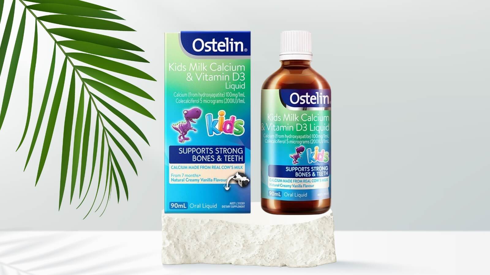 Canxi Ostelin dạng siro có mùi vị dễ chịu