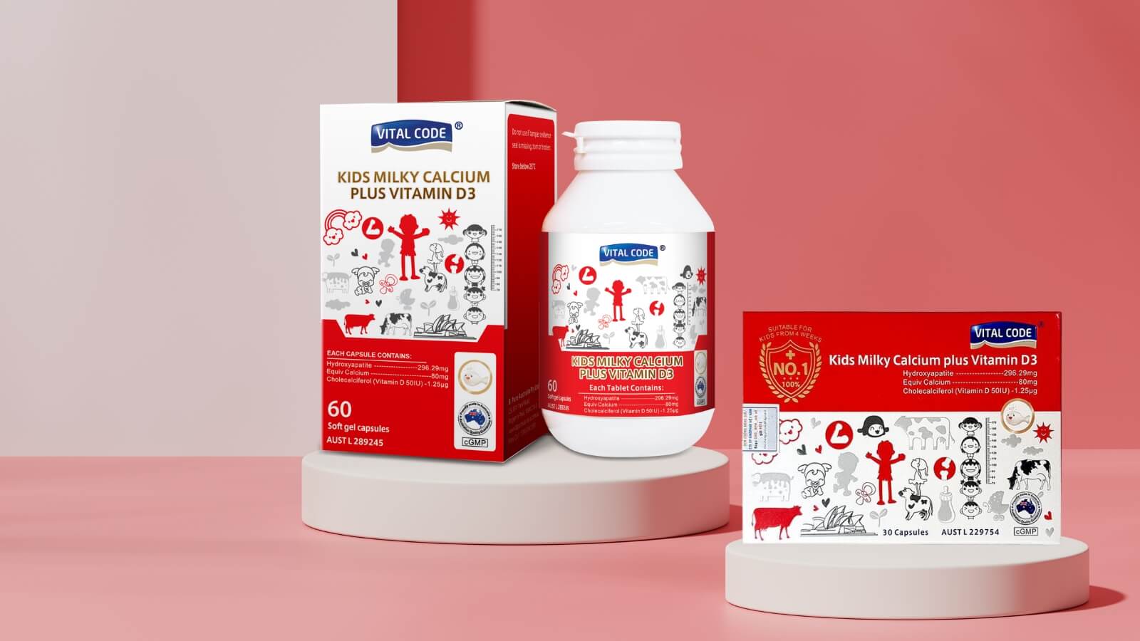 Loại canxi hỗ trợ tăng chiều cao cho bé