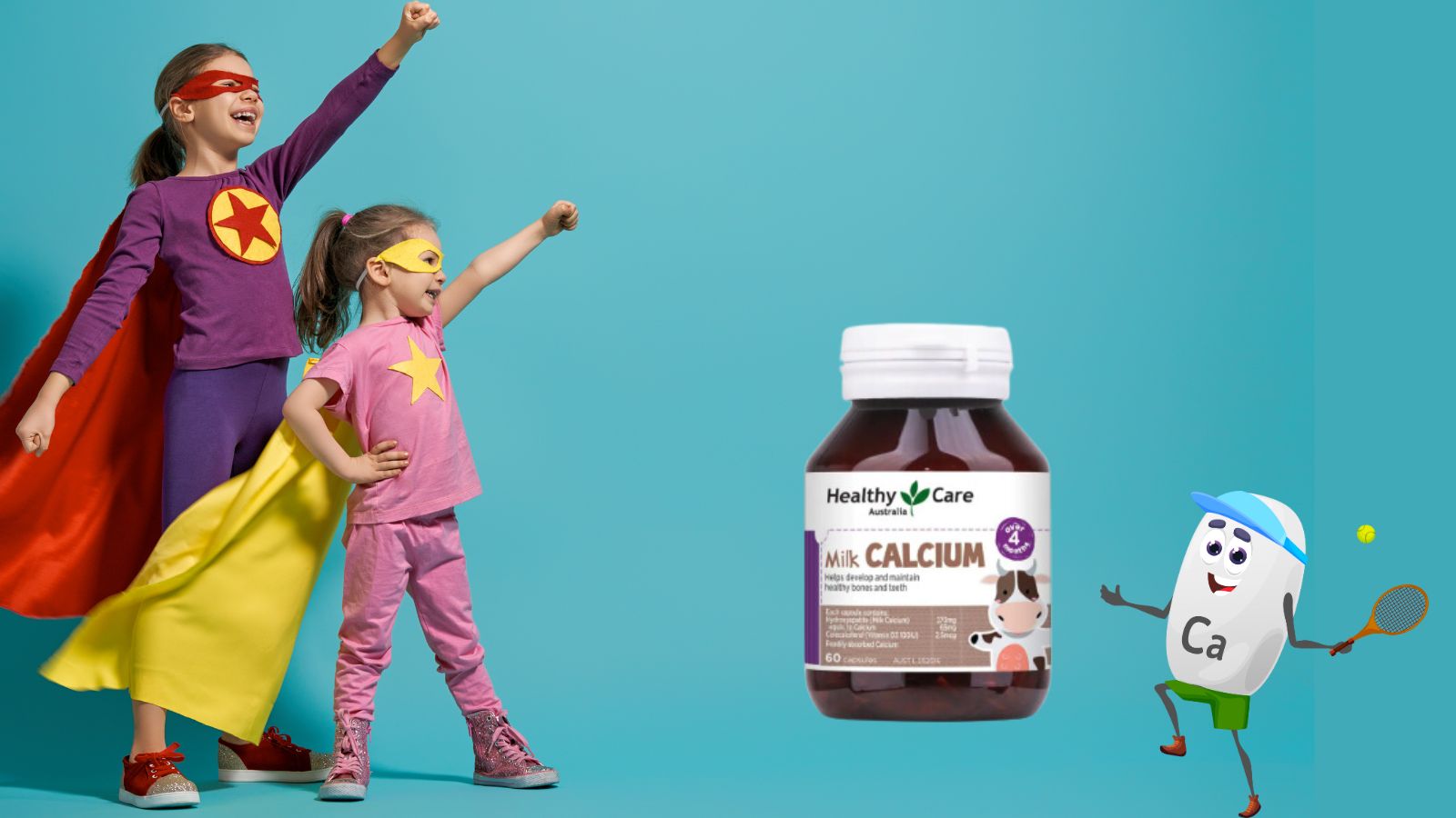 Viên canxi của Úc được làm từ sữa