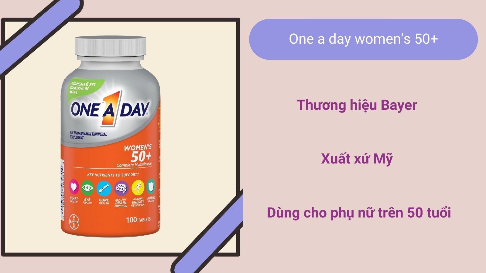 Vitamin của nhà Bayer - chuyên chăm sóc sức khỏe phái đẹp