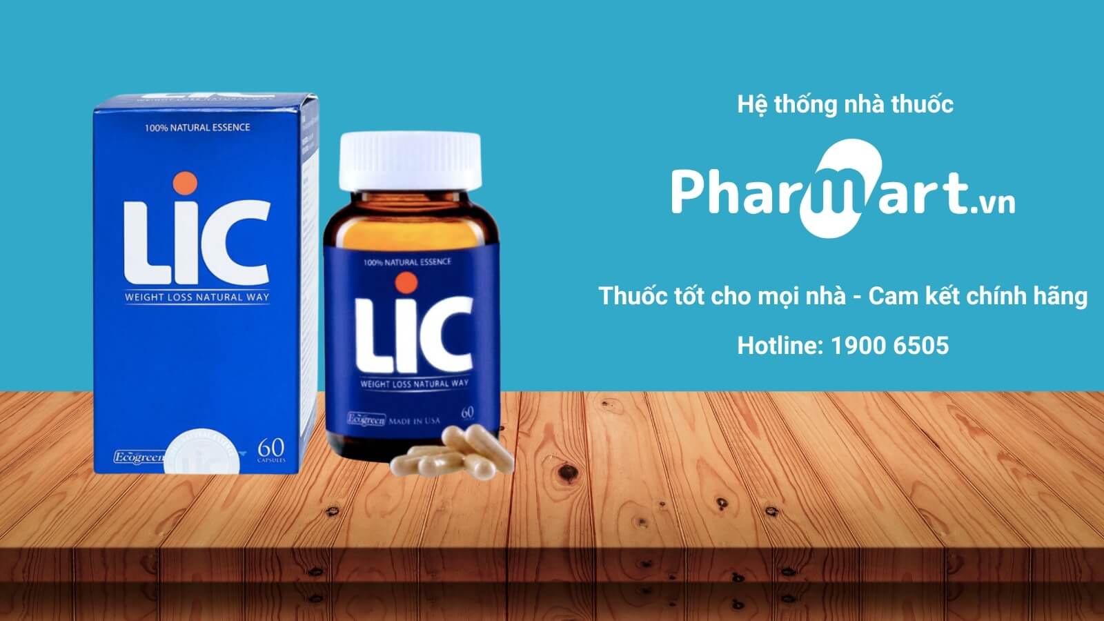 Thuốc giảm cân Lic Ecogreen