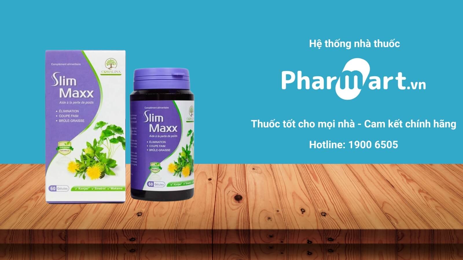 Thuốc uống giảm cân Slim Maxx