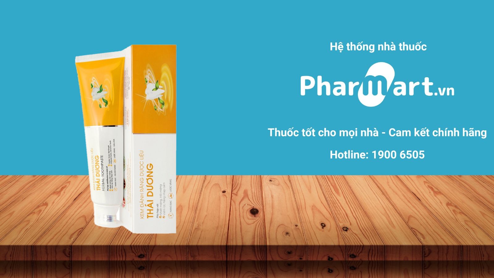 Kem đánh răng dược liệu Thái Dương