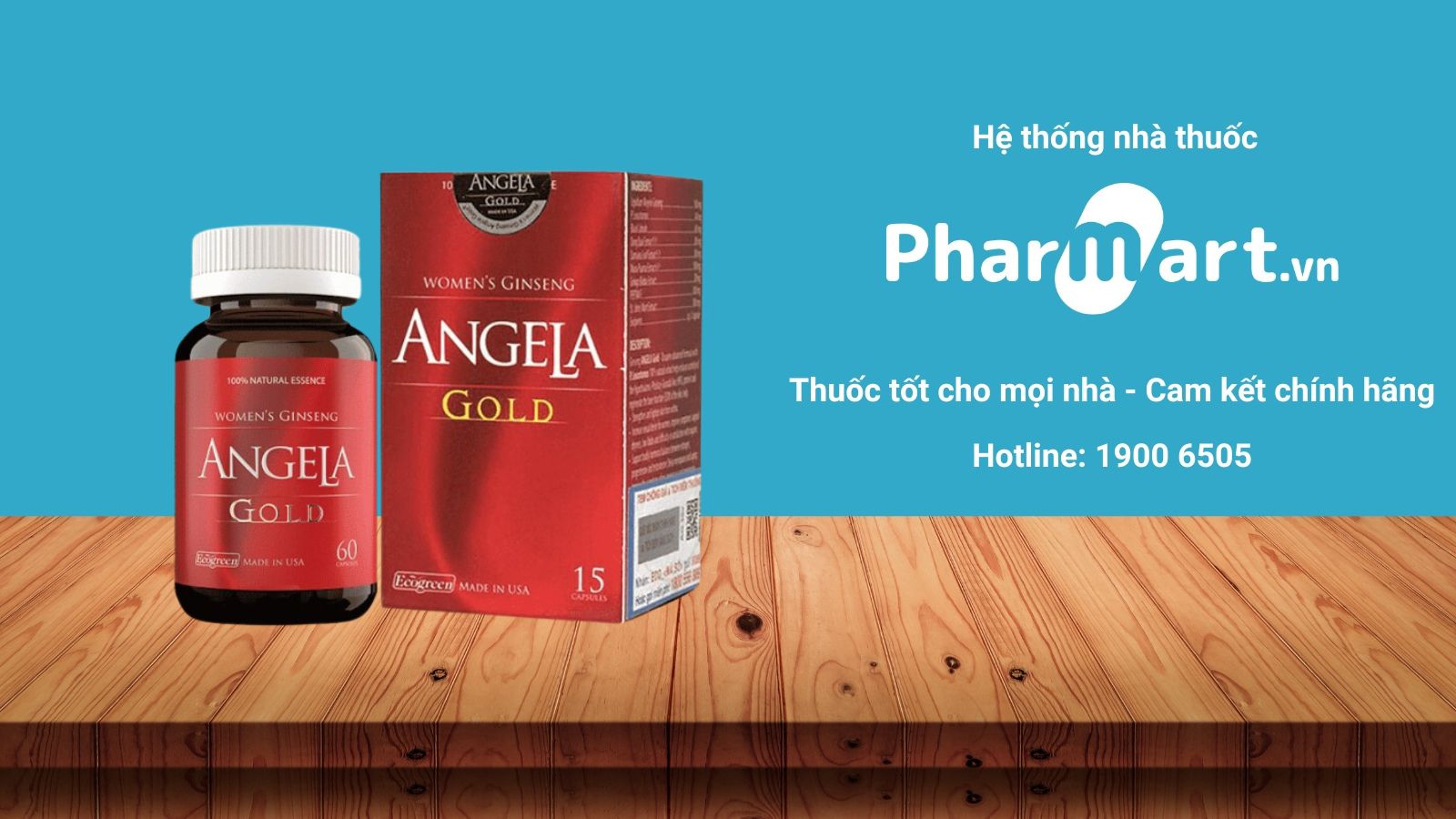 Angela Gold - Thực phẩm chức năng tăng vòng 1 và cân bằng nội tiết tố cho phụ nữ