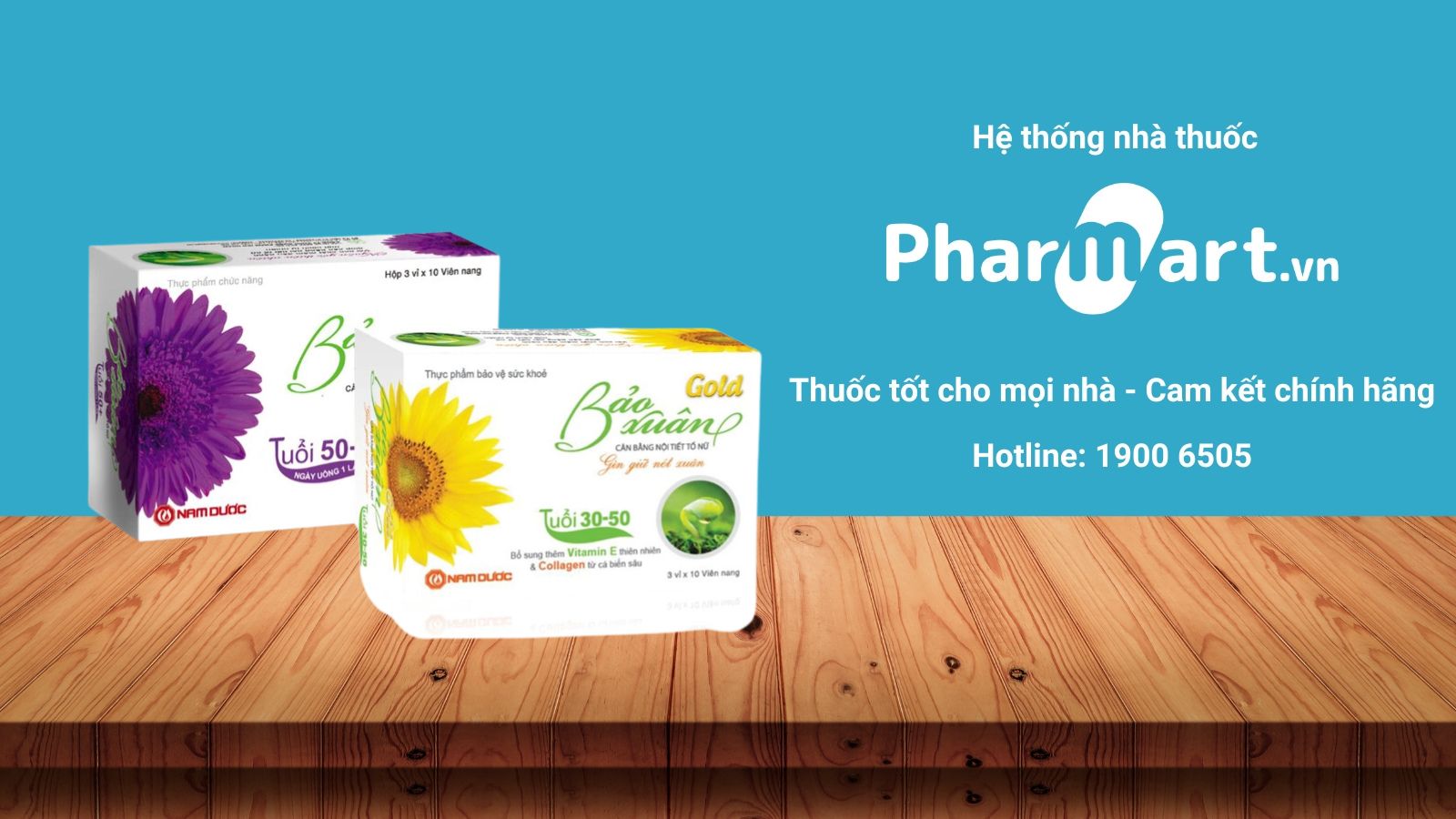 Viên uống Bảo Xuân tăng kích thước vòng 1 và giữ gìn sắc xuân