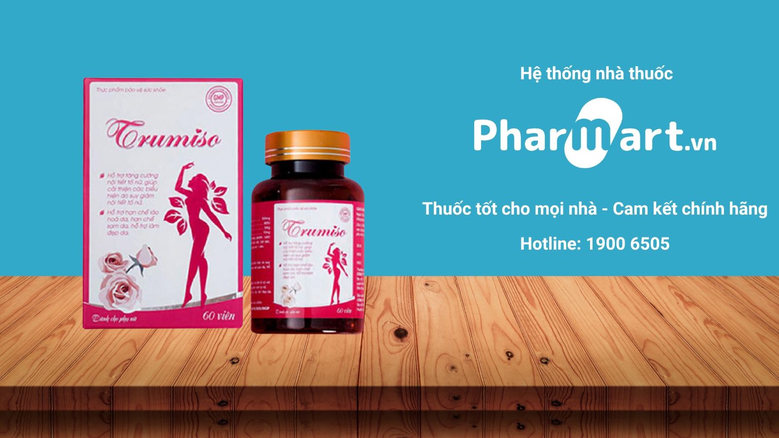 Trumiso - viên uống tăng vòng 1 uy tín tại Việt Nam