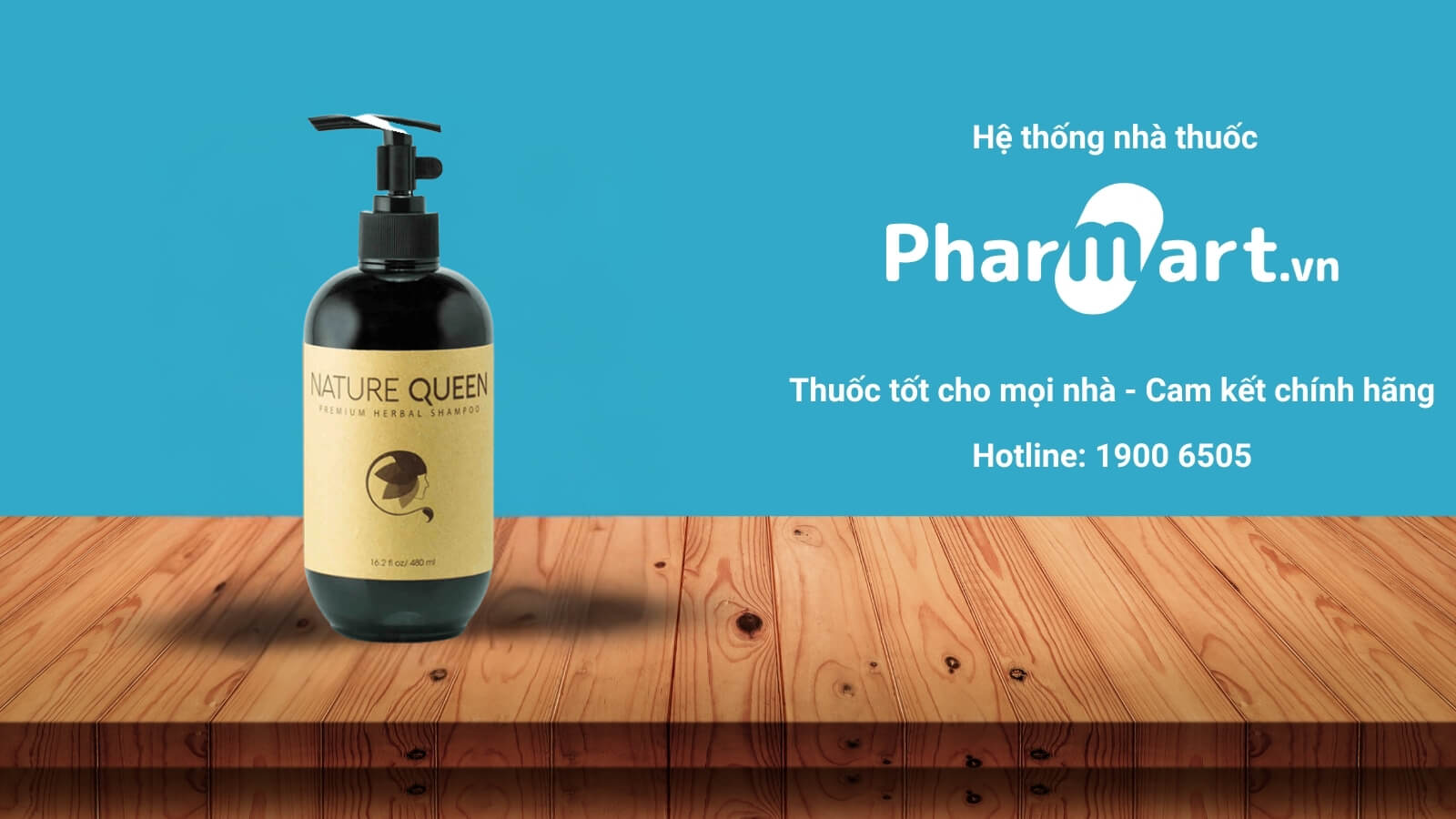 Dầu gội thảo dược Nature Queen - Dầu gội thiên nhiên chống rụng tóc