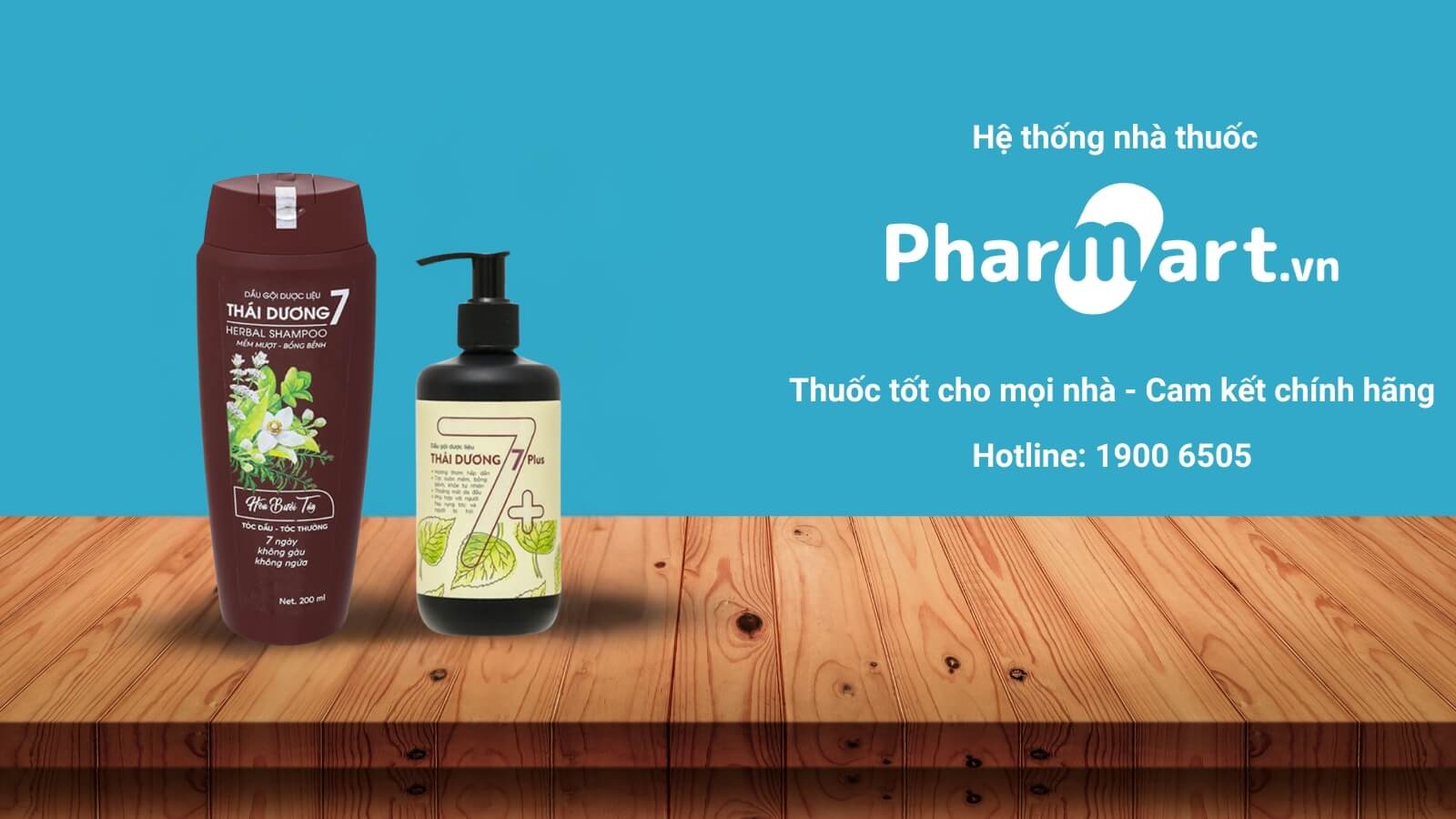 Thái Dương 7 và 7 plus - Thảo dược ngăn rụng tóc