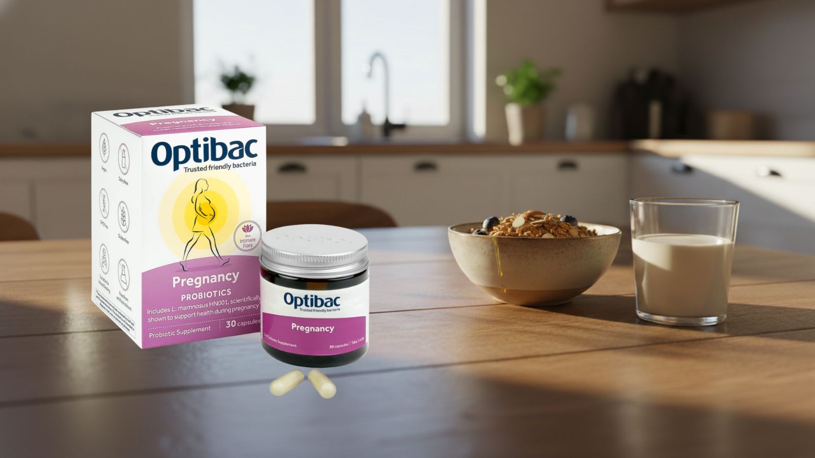 Optibac Pregnancy (Màu tím)