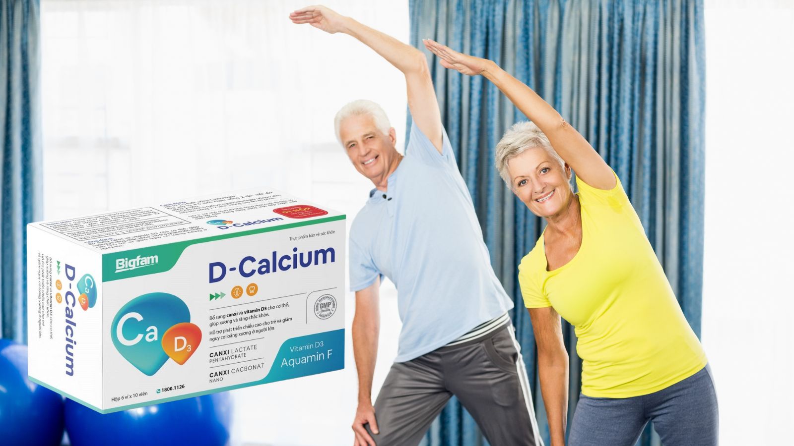 Bổ sung viên uống D - Calcium Bigfam mỗi ngày