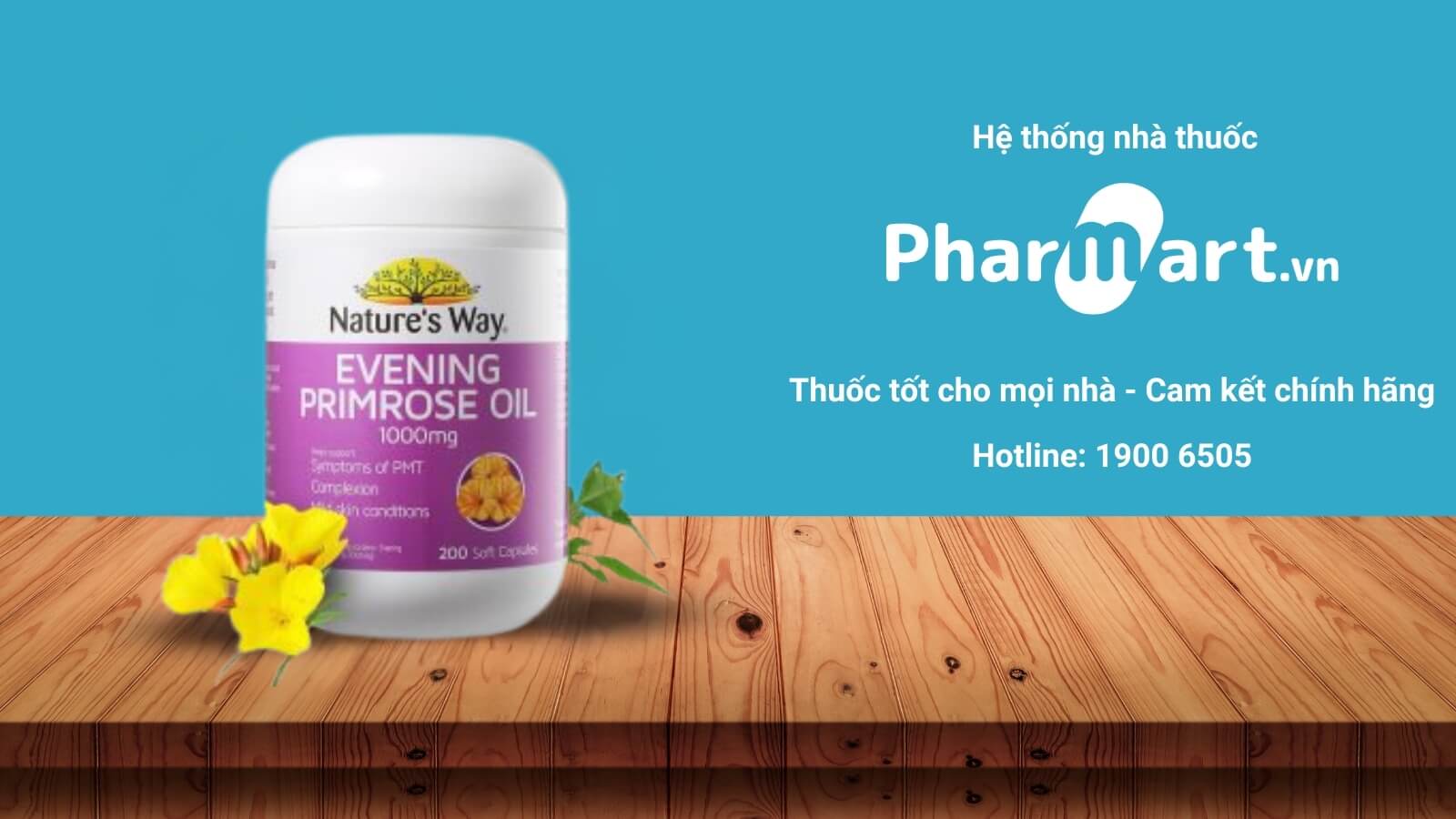 Viên uống hoa anh thảo Nature's Way