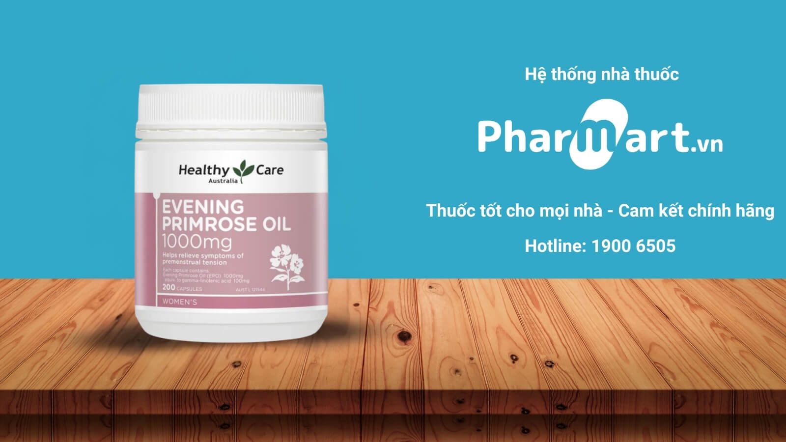 Tinh dầu uống hoa anh thảo Healthy Care