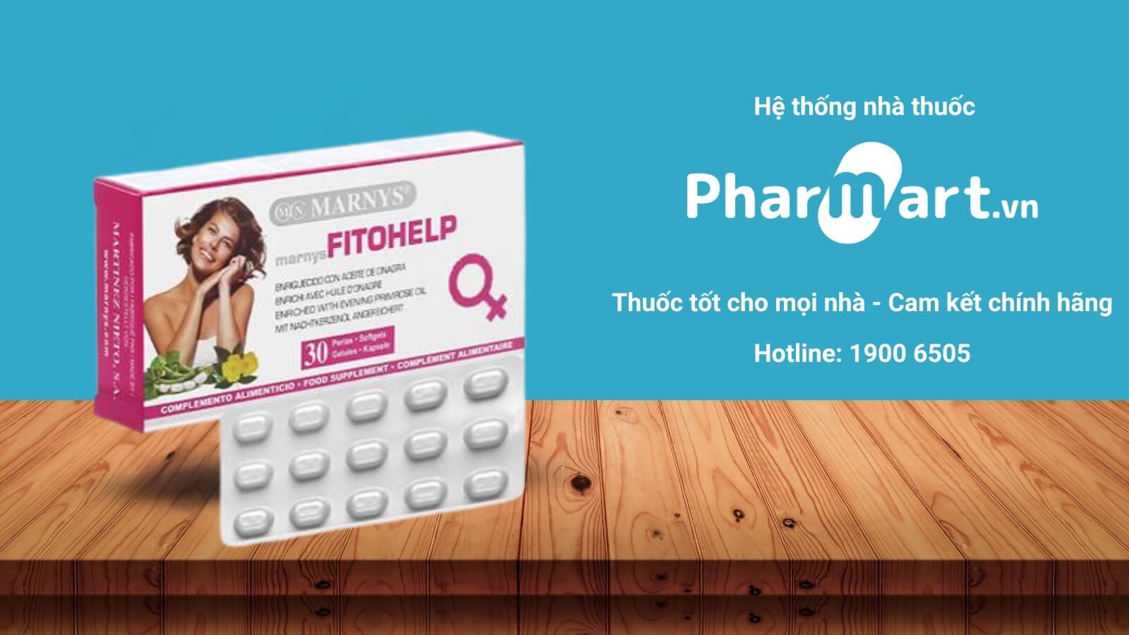 Viên uống hoa anh thảo Fitohelp