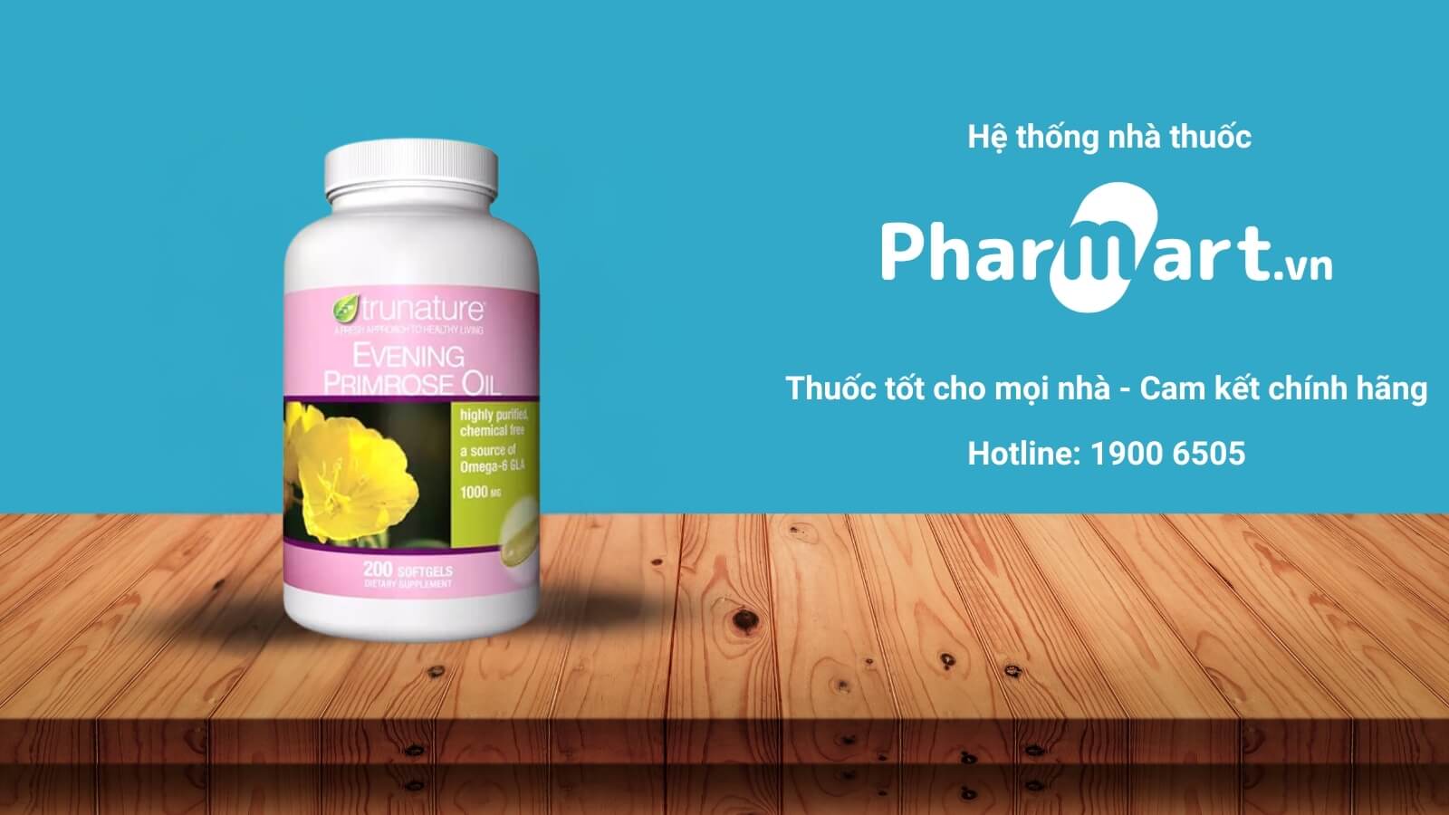 Viên uống Trunature Evening Primrose Oil 1000mg