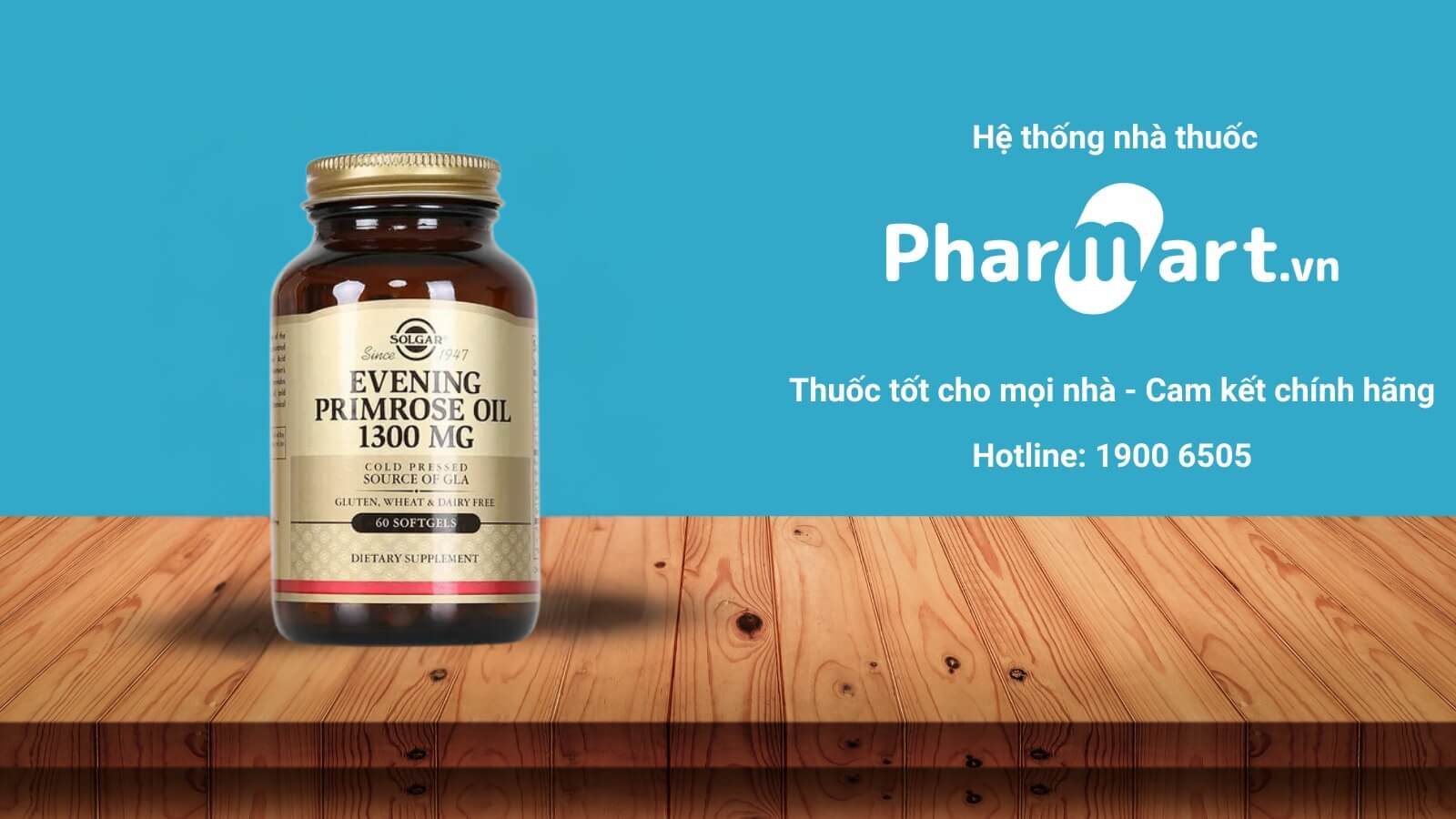 Viên uống Mỹ Solgar Evening Primrose Oil