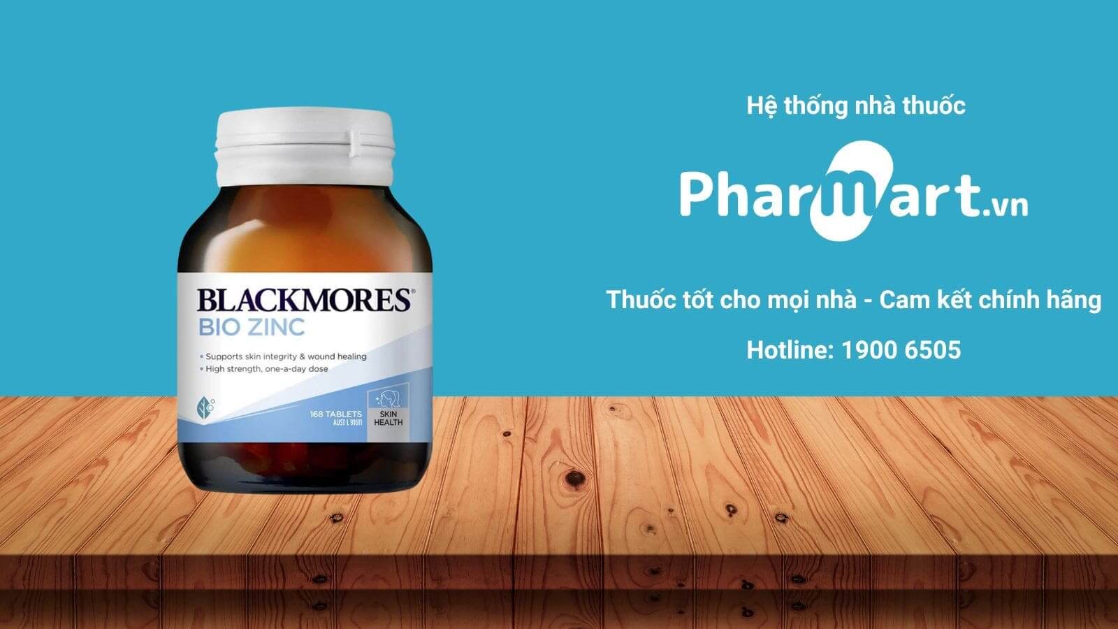 Blackmores Bio Zinc - Hỗ trợ da, tóc, móng