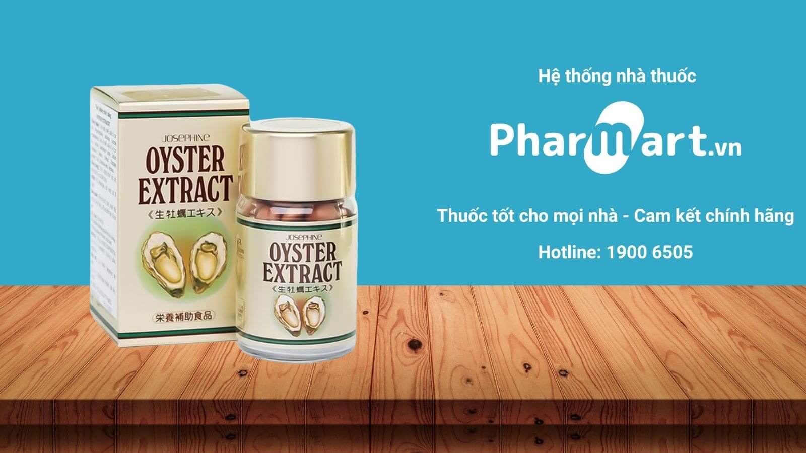Josephine Oyster - chiết xuất hàu hỗ trợ sinh lý