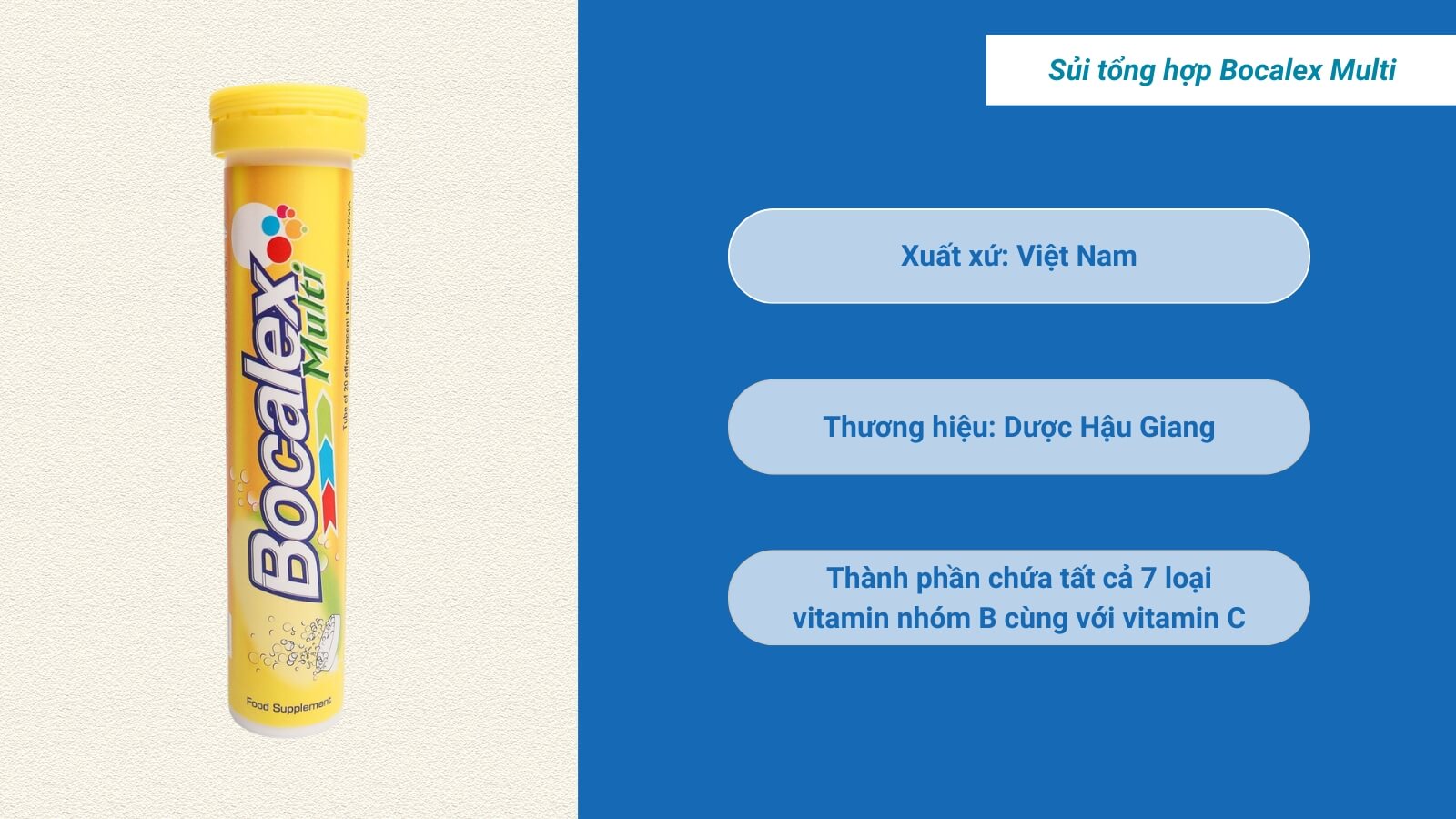 Sủi tổng hợp Bocalex Multi