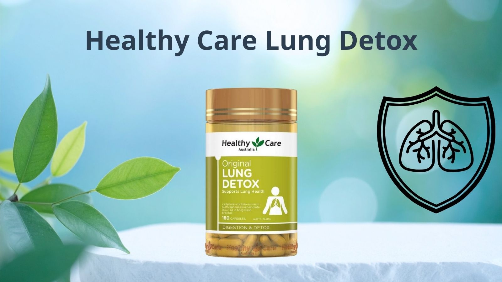 Healthy Care Lung Detox giúp giải độc phổi