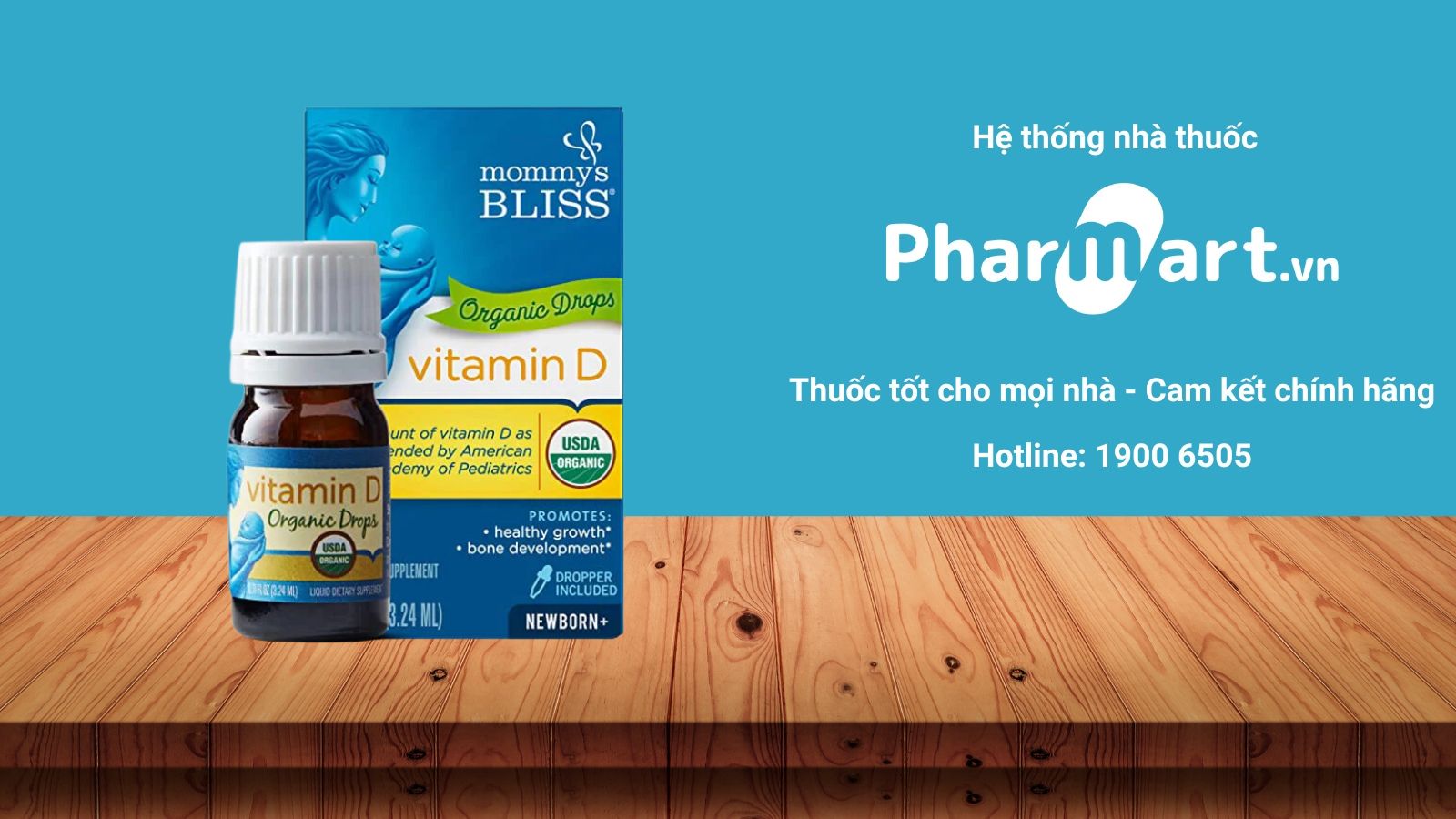 Mommy's Bliss Vitamin D Organic Drops