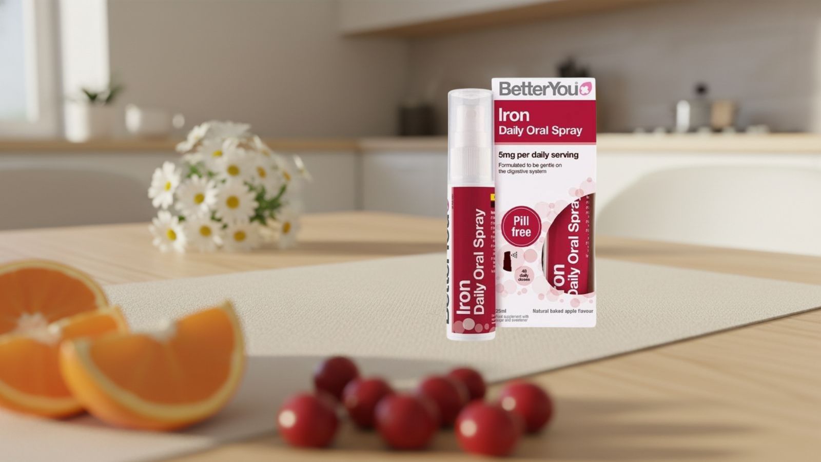 BetterYou Iron Daily Oral Spray (Lọ Xịt 25ml)