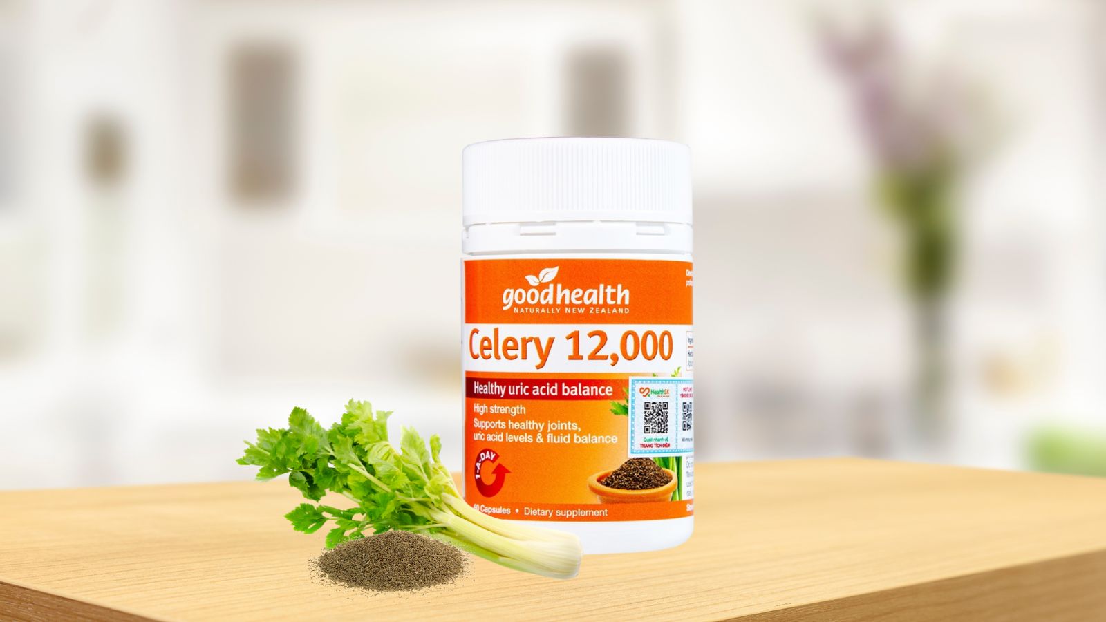 Good Health Celery 12000 với chiết xuất hạt cần t&acirc;y h&agrave;m lượng tối ưu