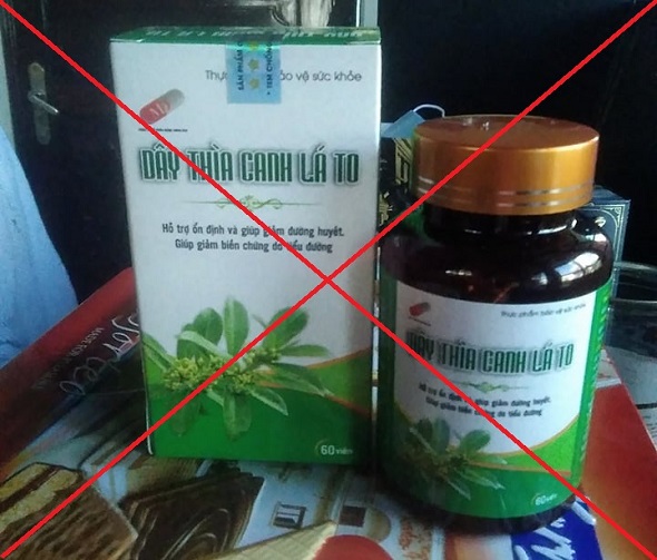 Bao bì sản phẩm giả mạo DK-Betics